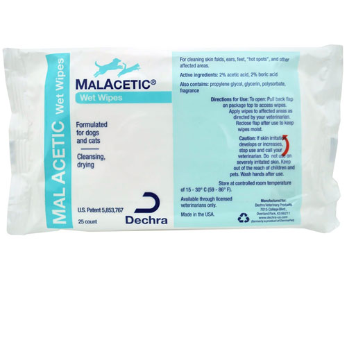 MalAcetic Wet Wipes Heartland Vet Supply