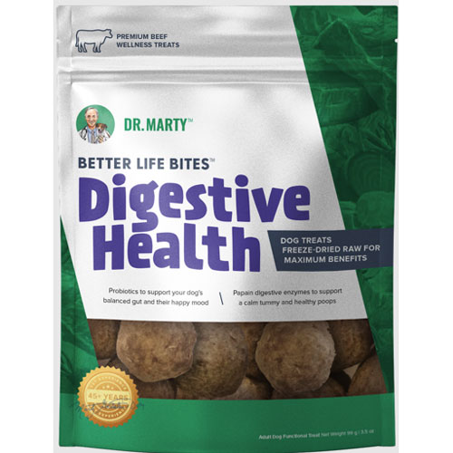 Dr. Marty Freeze Dried Raw Dog Treats Better Life Bites Digestive Health Dr. Marty Freeze Dried Raw Dog Treats Better Life Bites Digestive Health