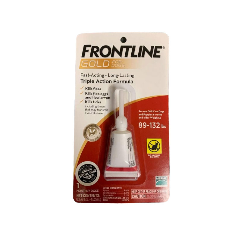 frontline plus for dogs 89 132 lbs