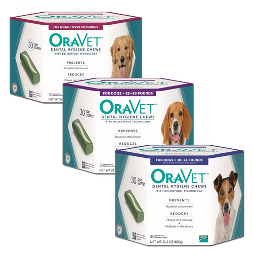 oravet small dog chews