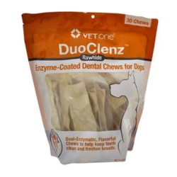 DuoClenz Enzyme-Coated Dental Chews for Dogs