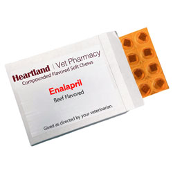 Enalapril Compounded Soft Chews for Dogs