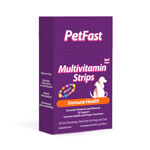 PetFast Multivitamin Strips for Cats and Dogs