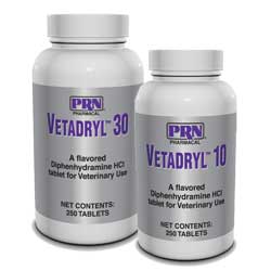 Vetadryl Tablets for Dogs & Cats