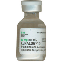 Kenalog®-10 Triamcinolone Acetonide 10 mg / mL Injection Multiple Dose Vial, Pharmaceuticals, Product Catalog