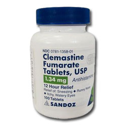 Clemastine Tablets