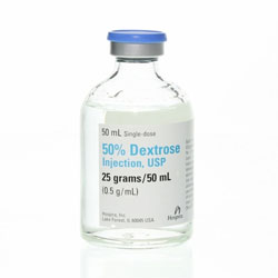 Dextrose 50% Inj USP - - FlipTop Vial (50 ml)