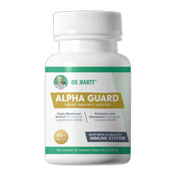 Dr. Marty Alpha Guard Canine Immune Support Dog Supplement