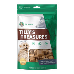Dr. Marty Freeze Dried Beef Liver Tilly's Treasures Dog Treat