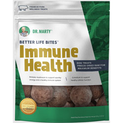Dr. Marty Freeze Dried Raw Immune Health Better Life Bites Dog Treats