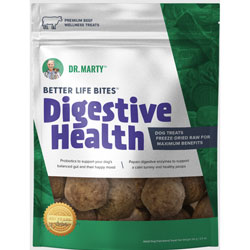 Dr. Marty Freeze Dried Raw Digestive Health Better Life Bites Probiotic Dog Treats