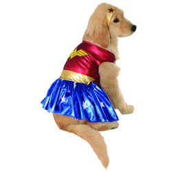 Wonder Woman Dog Costume