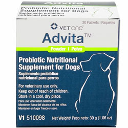 Advita Probiotic Nutritional Supplement for Dogs