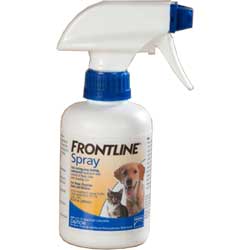 frontline dog spray