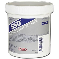 Silvadene®, (Silver Sulfadiazine), 1%, 10mg, Cream, 20gm 