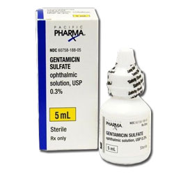 Gentamicin Ophthalmic Solution 0.3%