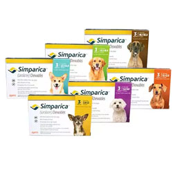 Simparica (Sarolaner) Chews for Dogs