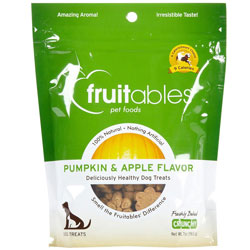 Fruitables Pumpkin & Apple Flavor Dog Treats