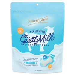 Probiotic Treats Plain Freeze Dried Goat Milk Fermented