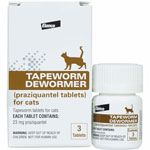 Tapeworm Dewormer Tablets for Cats