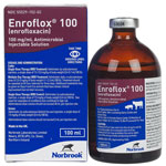 Enroflox 100 (enrofloxacin) Antimicrobial Injection Solution