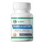 Dr. Marty Shine and Luster Skin Health & Seasonal Allergy Support Dog Supplement