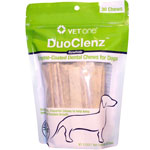 DuoClenz Enzyme-Coated Dental Chews for Dogs