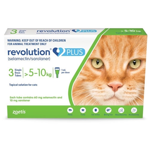 cost of revolution for cats