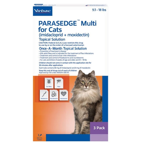 Parasedge Multi for Cats Heartland Vet Supply